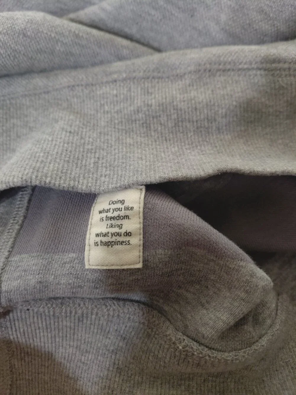 Vuori Mens Jeffrey Pullover Gray Fleece Pocket Sweater Top